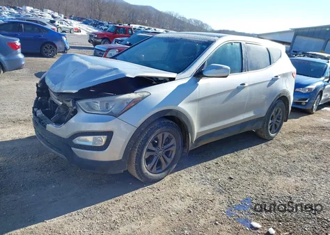 2013 Hyundai Santa Fe Sport z USA, uszkodzony, nr VIN 5XYZU3LB0DG016290